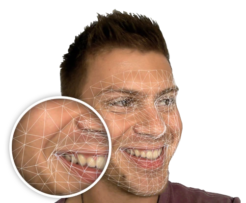 Face mesh for emotion recognition from videoconferences