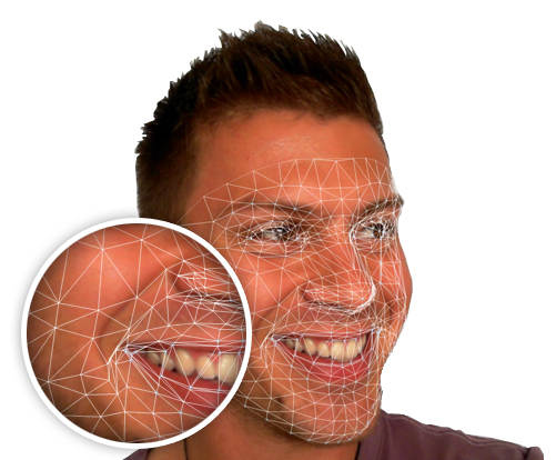 Face mesh for emotion recognition from videoconferences